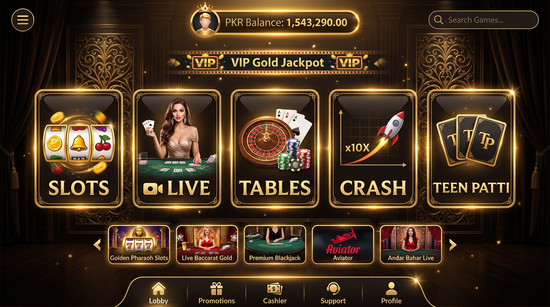 Main screen of WT777 casino page for PK players